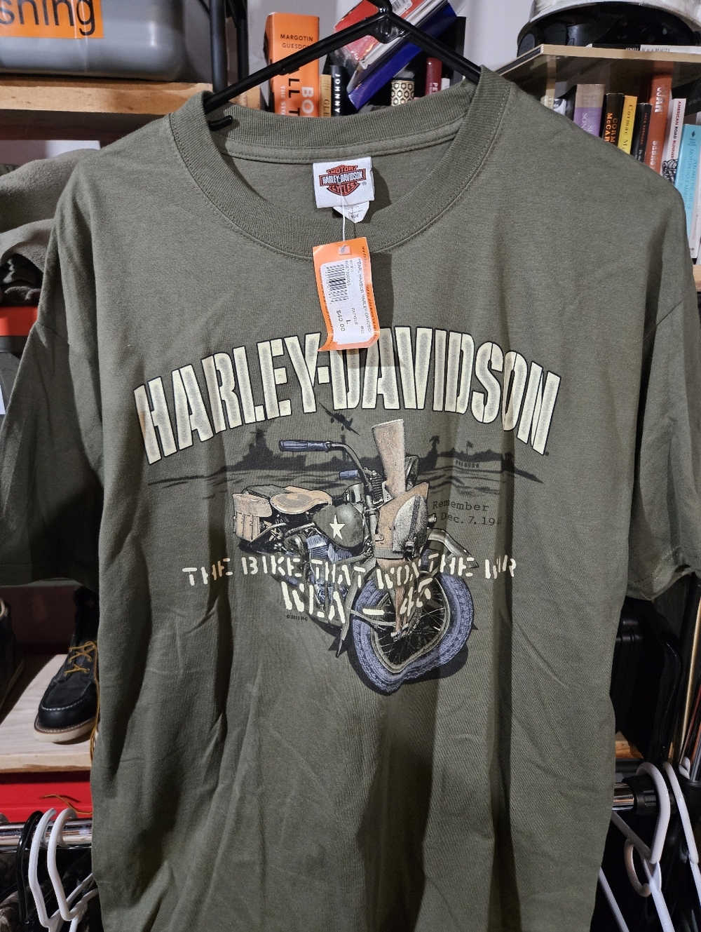 Pearl Harbor Harley-Davidson Tee Honolulu, Hawaii